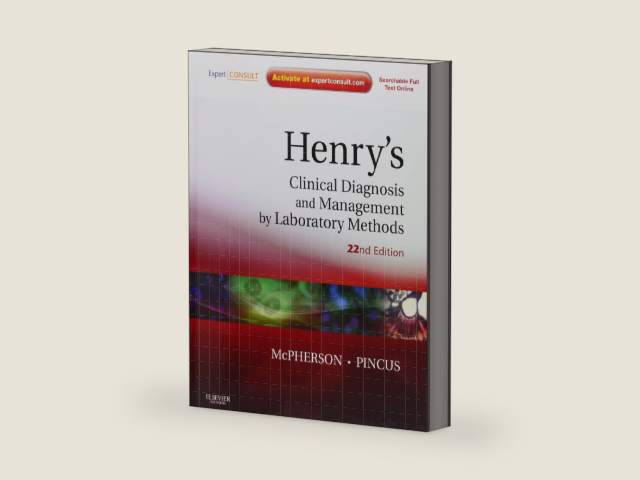 Henry's Clinical Diagnosis and Management by Laboratory Methods by Richard A. McPherson MD MSc | barcode:9781437709742 | source:'9781437709742-right-three-quarter.jpg