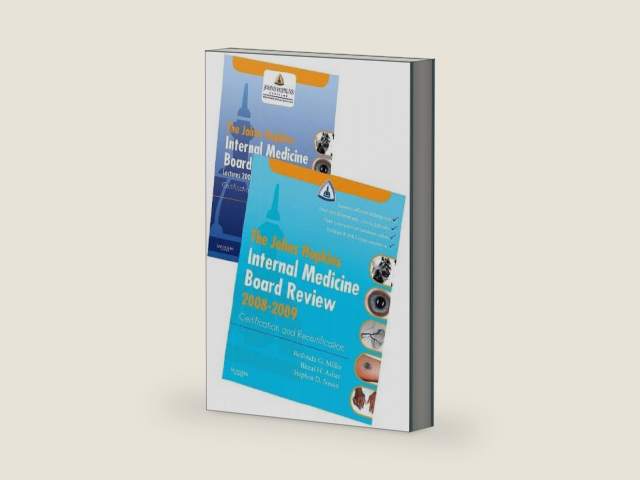The Johns Hopkins Internal Medicine Board Review 2008-2009 and The Johns Hopkins Internal Medicine Board Review Lectures 2009 on DVD-ROM Package by The Johns Hopkins Hospital | barcode:9781437709780 | source:'9781437709780-right-three-quarter.jpg