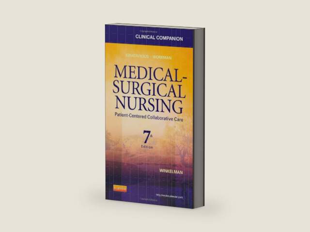 Clinical Companion for Medical-Surgical Nursing: Patient-Centered Collaborative Care by Donna D. Ignatavicius MS RN CNE CNEcl ANEF FAADN | barcode:9781437727975 | source:'9781437727975-right-three-quarter.jpg