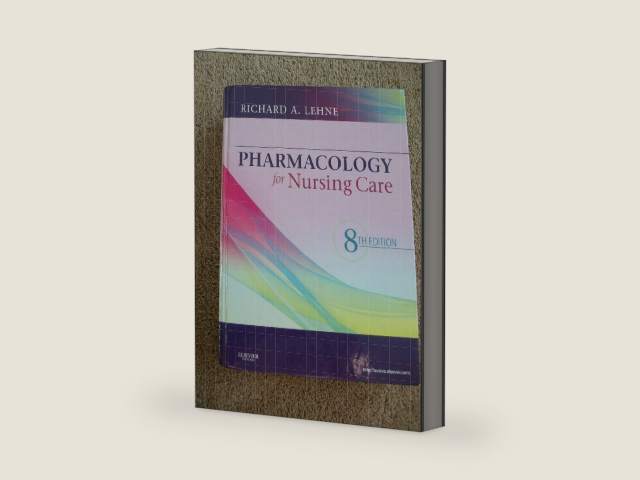 Pharmacology for Nursing Care by Richard A. Lehne | barcode:9781437735826 | source:'9781437735826-right-three-quarter.jpg