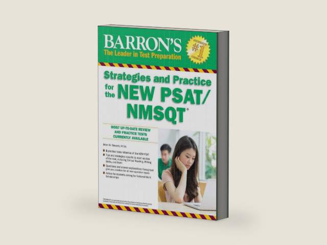 Barron's Strategies and Practice for the NEW PSAT/NMSQT by Brian Stewart | barcode:9781438007687 | source:'9781438007687-right-three-quarter.jpg
