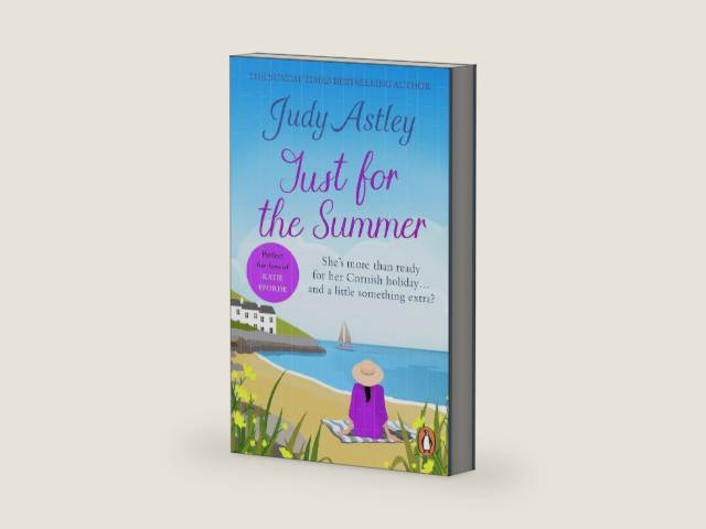 Just For The Summer: escape to Cornwall with this light-hearted, feel-good romantic adventure by Judy Astley | barcode:9781446487471 | source:'9781446487471-right-three-quarter.jpg