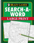 Brain Games - Search-A-Word - Large Print (96 Pages) (Brain Games Large Print) by Publications International Ltd. | barcode:9781450872331 | source:'9781450872331.jpg