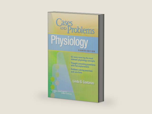 Physiology Cases and Problems by Linda Costanzo | barcode:9781451120615 | source:'9781451120615-right-three-quarter.jpg