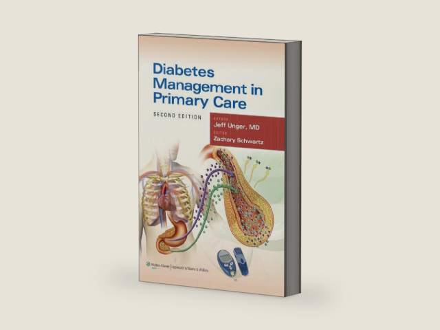 Diabetes Management in Primary Care by Jeff Unger MD | barcode:9781451142952 | source:'9781451142952-right-three-quarter.jpg