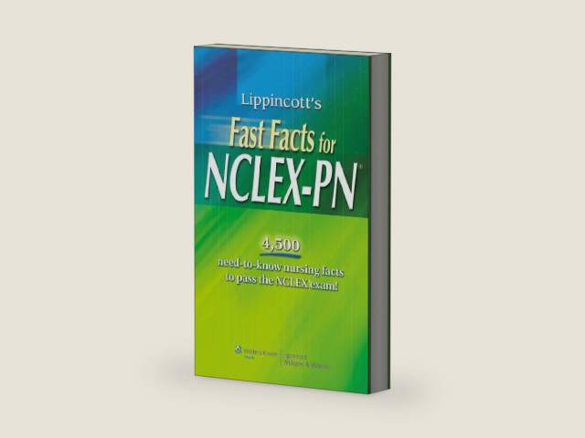 Lippincott's Fast Facts for NCLEX-PN by Lippincott Williams & Wilkins | barcode:9781451176292 | source:'9781451176292-right-three-quarter.jpg