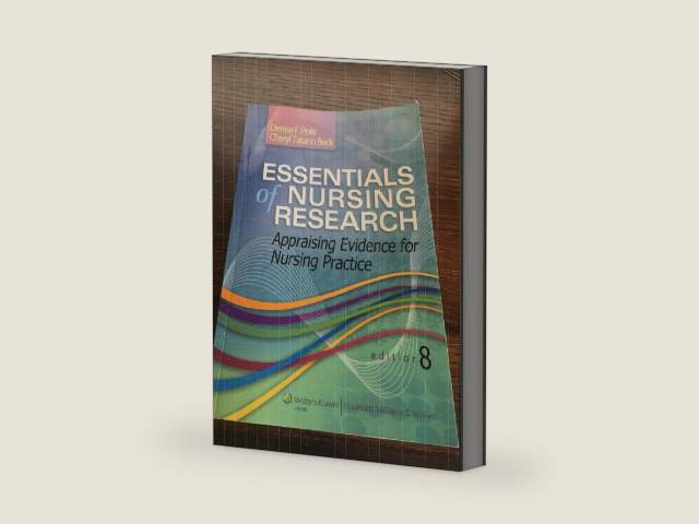 Essentials of Nursing Research: Appraising Evidence for Nursing Practice by Ph.D. Polit, Denise F. | barcode:9781451176797 | source:'9781451176797-right-three-quarter.jpg
