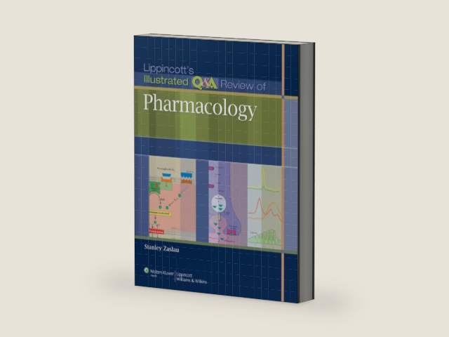 Lippincott's Illustrated Q&A Review of Pharmacology (Lippincott Illustrated Reviews Series) by Stanley Zaslau | barcode:9781451182866 | source:'9781451182866-right-three-quarter.jpg