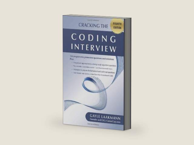 Cracking the Coding Interview: 150 Programming Interview Questions and Solutions by Gayle Laakmann | barcode:9781451578270 | source:'9781451578270-right-three-quarter.jpg