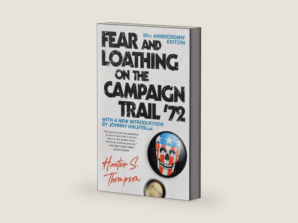 Fear and Loathing on the Campaign Trail '72 by Hunter S. Thompson | barcode:9781451691573 | source:'9781451691573-right-three-quarter.jpg