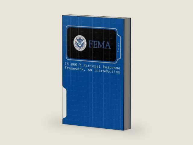 IS-800.b National Response Framework, An Introduction by Fema | barcode:9781453775172 | source:'9781453775172-right-three-quarter.jpg
