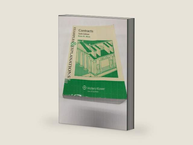 Contracts (Examples & Explanations) by Brian A. Blum | barcode:9781454815471 | source:'9781454815471-right-three-quarter.jpg