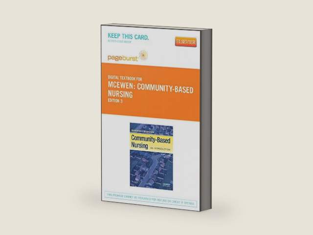 Community-Based Nursing - Elsevier eBook on VitalSource (Retail Access Card): An Introduction by Melanie McEwen PhD RN CNE ANEF FAAN | barcode:9781455736096 | source:'9781455736096-right-three-quarter.jpg