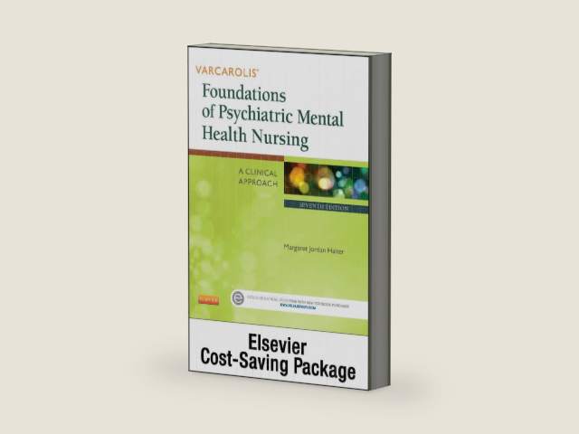 Varcarolis' Foundations of Psychiatric Mental Health Nursing - Text and SImulation Learning System Package by Margaret Jordan Halter PhD PMHCNS-BC | barcode:9781455774258 | source:'9781455774258-right-three-quarter.jpg