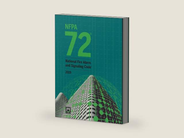 NFPA 72, National Fire Alarm and Signaling Code 2019 by National Fire Protection Association | barcode:9781455920563 | source:'9781455920563-right-three-quarter.jpg