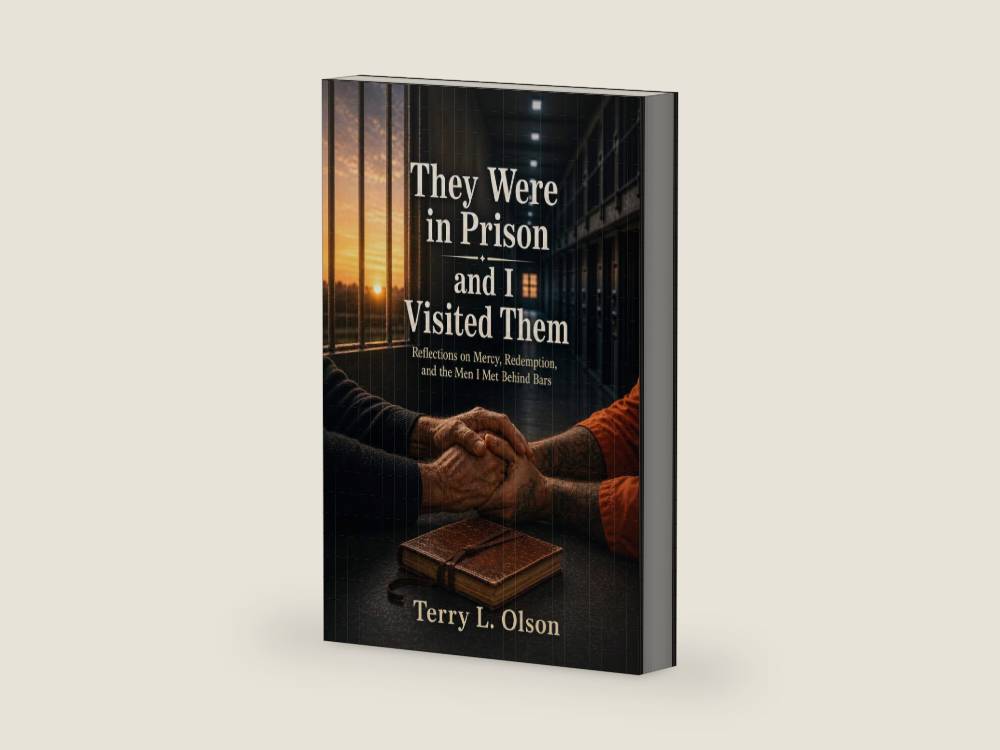 They Were in Prison and I Visited Them: Reflections on Mercy, Redemption, and the Men I Met Behind Bars by Terry L. Olson | barcode:9781456684105 | source:'9781456684105-right-three-quarter.jpg
