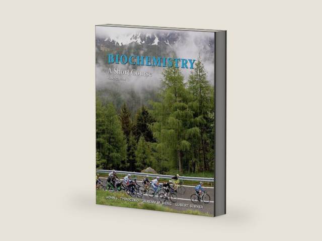 Biochemistry: A Short Course by John L. Tymoczko | barcode:9781464126130 | source:'9781464126130-right-three-quarter.jpg