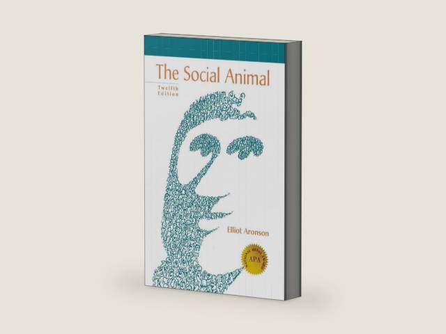 The Social Animal Twelfth Edition by Elliot Aronson | barcode:9781464144189 | source:'9781464144189-right-three-quarter.jpg