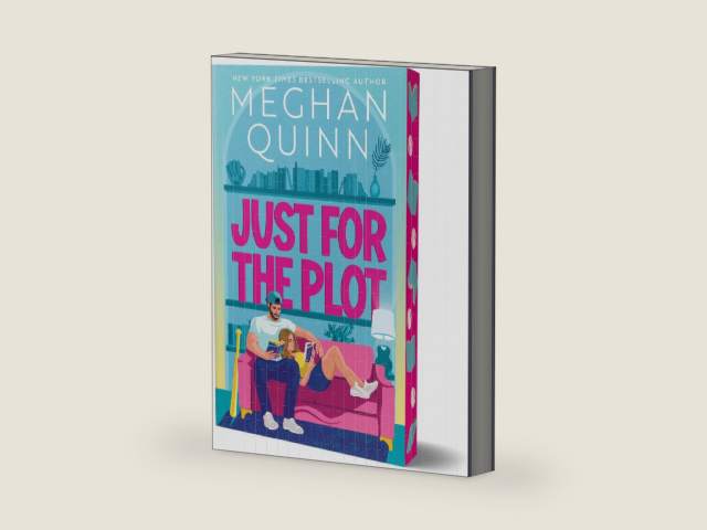 Just for the Plot (Deluxe Edition) (Bay Area Players, 2) by Meghan Quinn | barcode:9781464237843 | source:'9781464237843-right-three-quarter.jpg