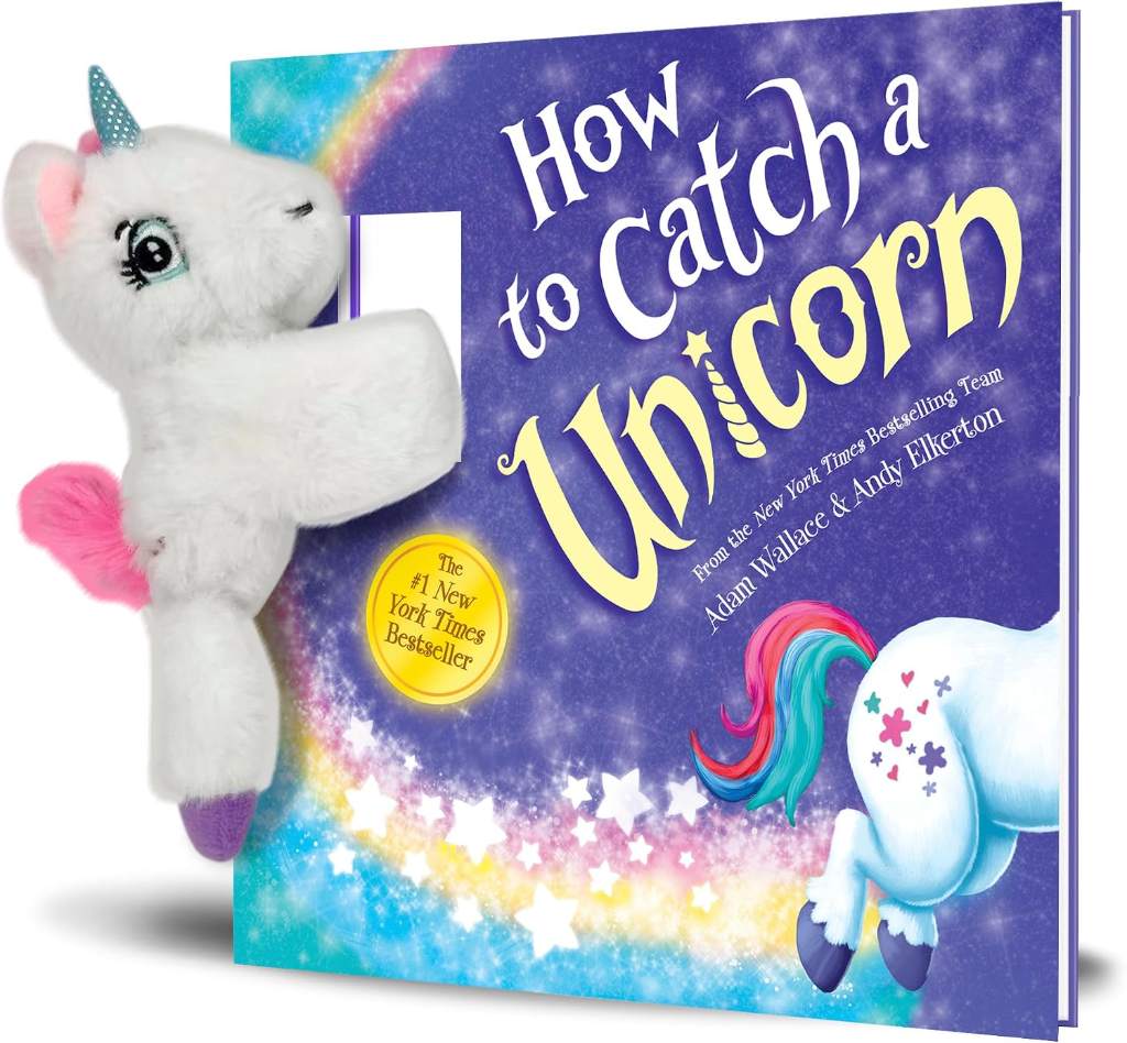 Snap & Snuggle: How to Catch a Unicorn: Plush Silicone Slap Bracelet and Funny Adventure Book for Kids by Adam Wallace | barcode:9781464245060 | source:'9781464245060.jpg