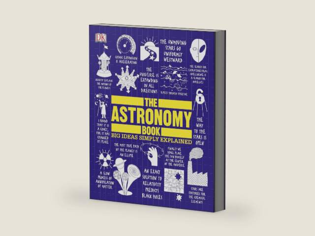 The Astronomy Book: Big Ideas Simply Explained (DK Big Ideas) by DK | barcode:9781465470713 | source:'9781465470713-right-three-quarter.jpg