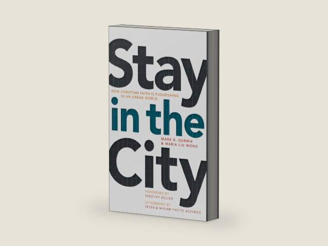 Stay in the City: How Christian Faith Is Flourishing in an Urban World by Mark R. Gornik | barcode:9781467448499 | source:'9781467448499-right-three-quarter.jpg