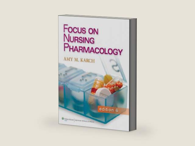 Focus on Nursing Pharmacology, 6th Ed + Focus on Nursing Pharmacology Prepu, 24 Month Access + Lippincott Photo Atlas of Medication Administration, 5th Ed by Amy Karch | barcode:9781469835914 | source:'9781469835914-right-three-quarter.jpg