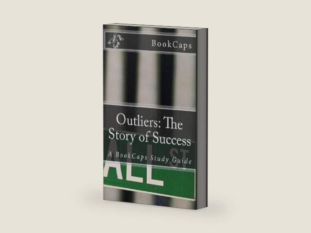Outliers: The Story of Success: A BookCaps Study Guide by BookCaps | barcode:9781477451496 | source:'9781477451496-right-three-quarter.jpg