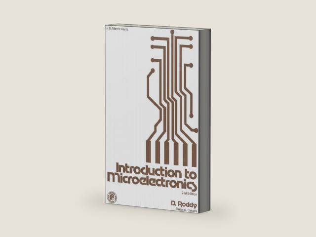 Introduction to Microelectronics (Pergamon international library of science, technology, engineering, and social studies) by Dermot Roddy | barcode:9781483155395 | source:'9781483155395-right-three-quarter.jpg