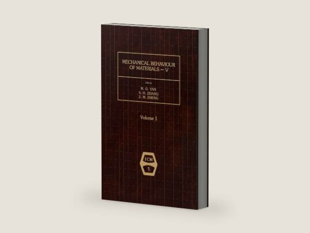 Mechanical Behaviour of Materials V: Proceedings of the Fifth International Conference, Beijing, China, 3-6 June 1987 (International Series on the Strength and Fracture of Materials and Structures) by M. G. Yan | barcode:9781483294124 | source:'9781483294124-right-three-quarter.jpg