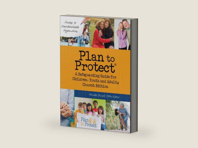 Plan to Protect(R): A Safeguarding Guide for Children, Youth and Adults, Church Edition (Canadian) by Melodie Bissell | barcode:9781486622771 | source:'9781486622771-right-three-quarter.jpg