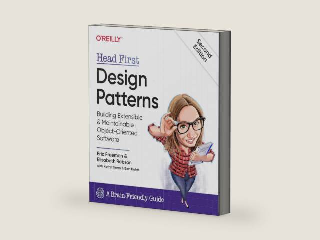 Head First Design Patterns: Building Extensible and Maintainable Object-Oriented Software 2nd Edition by Eric Freeman | barcode:9781492078005 | source:'9781492078005-right-three-quarter.jpg