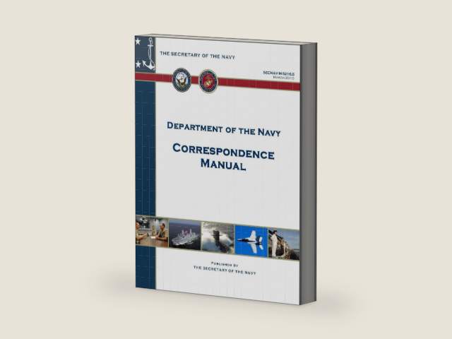 Department of the Navy Correspondence Manual by Department of the Navy | barcode:9781494882778 | source:'9781494882778-right-three-quarter.jpg