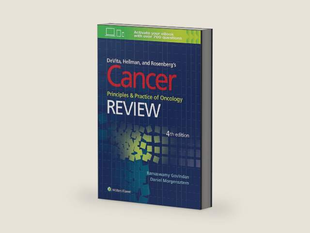 DeVita, Hellman, and Rosenberg's Cancer, Principles and Practice of Oncology: Review by Ramaswamy Govindan MD | barcode:9781496310804 | source:'9781496310804-right-three-quarter.jpg