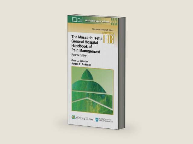 The Massachusetts General Hospital Handbook of Pain Management by Gary Brenner | barcode:9781496347787 | source:'9781496347787-right-three-quarter.jpg