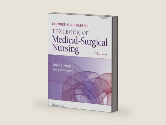 Brunner & Suddarth's Textbook of Medical-Surgical Nursing by Dr. Janice L Hinkle PhD RN CNRN | barcode:9781496355157 | source:'9781496355157-right-three-quarter.jpg