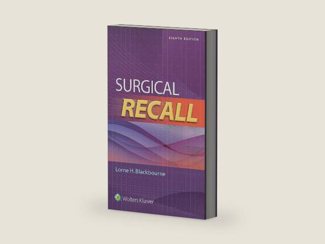 Surgical Recall by Lorne Blackbourne | barcode:9781496370815 | source:'9781496370815-right-three-quarter.jpg