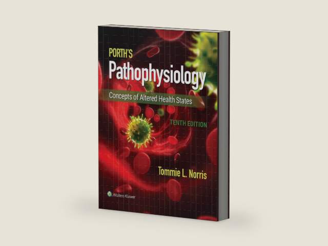 Porth's Pathophysiology: Concepts of Altered Health States by Tommie L. Norris | barcode:9781496377555 | source:'9781496377555-right-three-quarter.jpg