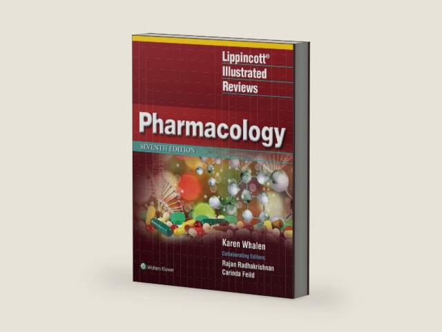 Lippincott Illustrated Reviews: Pharmacology (Lippincott Illustrated Reviews Series) by Karen Whalen PharmD BCPS | barcode:9781496384133 | source:'9781496384133-right-three-quarter.jpg
