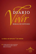 Biblia de estudio del diario vivir RVR60 (Tapa dura, Vino tinto, Letra Roja) (Spanish Edition) by Tyndale | barcode:9781496411259 | source:'9781496411259.jpg