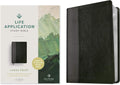 NLT Life Application Study Bible, Third Edition, Large Print (LeatherLike, Black/Onyx, Red Letter) by New Living Translation | barcode:9781496439376 | source:'9781496439376.jpg