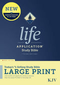 KJV Life Application Study Bible, Third Edition, Large Print (Hardcover, Red Letter) by Tyndale | barcode:9781496439819 | source:'9781496439819.jpg