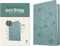 NLT Large Print Thinline Reference Bible, Filament Enabled (LeatherLike, Floral Leaf Teal, Red Letter): Includes Free Access to the Filament Bible App ... Notes, Devotionals, Worship Music, and Video by New Living Translation | barcode:9781496444912 | source:'9781496444912.jpg