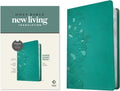 NLT Super Giant Print Bible, Filament Enabled (LeatherLike, Peony Rich Teal, Red Letter) by New Living Translation | barcode:9781496458117 | source:'9781496458117.jpg