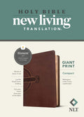 NLT Compact Giant Print Bible, Filament Enabled (LeatherLike, Mahogany Celtic Cross, Red Letter) by New Living Translation | barcode:9781496460585 | source:'9781496460585.jpg