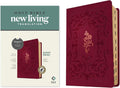 NLT Giant Print Bible, Filament Enabled (LeatherLike, Cranberry Flourish, Indexed, Red Letter) by New Living Translation | barcode:9781496482303 | source:'9781496482303.jpg