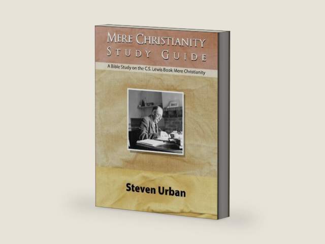 Mere Christianity Study Guide: A Bible Study on the C.S. Lewis Book Mere Christianity (CS Lewis Study Series) by Steven Urban | barcode:9781499568264 | source:'9781499568264-right-three-quarter.jpg