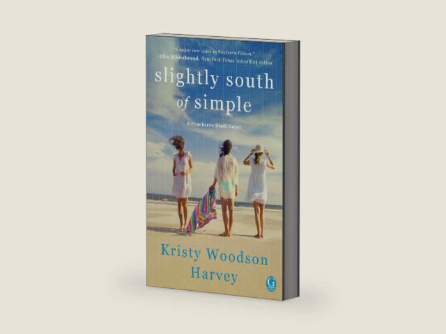 Slightly South of Simple: A Novel (The Peachtree Bluff Series Book 1) by Kristy Woodson Harvey | barcode:9781501158063 | source:'9781501158063-right-three-quarter.jpg