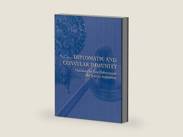 Diplomatic and Consular Immunity by U.S. Department of State Bureau of Diplomatic Security | barcode:9781502384621 | source:'9781502384621-right-three-quarter.jpg