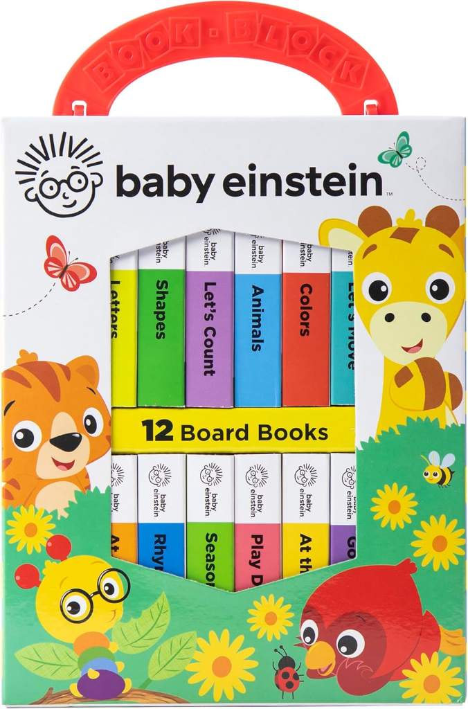 Baby Einstein - My First Library Board Book Block 12-Book Set - First Words, Alphabet, Numbers, and More! - PI Kids by Editors of Phoenix International Publications | barcode:9781503751866 | source:'9781503751866.jpg